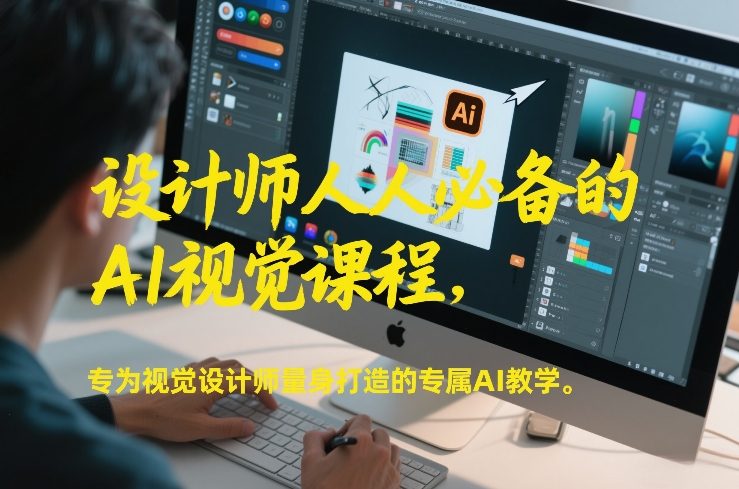设计师人人必备的AI视觉课程，专为视觉设计师量身打造的专属AI教学-得宝资源站
