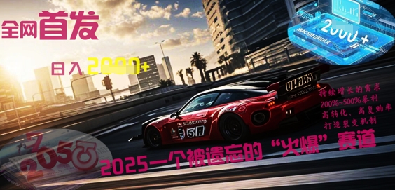 全网首发：2025一个被遗忘的“火爆”赛道轻松日入多张-得宝资源站
