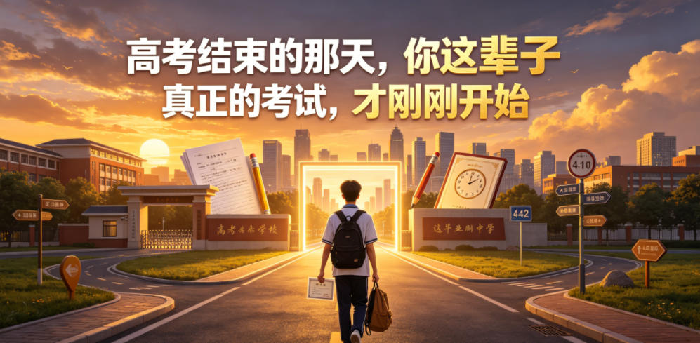 付费文章：高考结束的那天，你这辈子真正的考试，才刚刚开始-得宝资源站