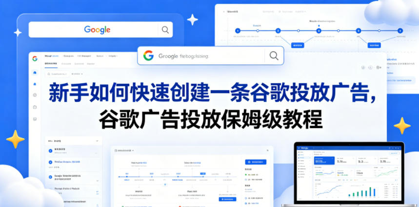 新手如何快速创建一条谷歌投放广告，谷歌广告投放保姆级教程-得宝资源站