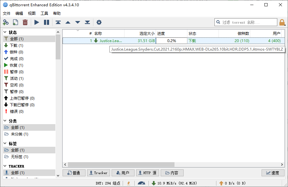 轻量BT下载qBittorrent v5.2.4.10增强便携版--第4张图片