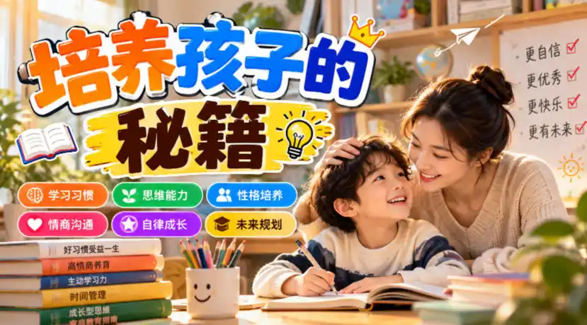 某公众号付费文章：培养孩子的秘籍-得宝资源站