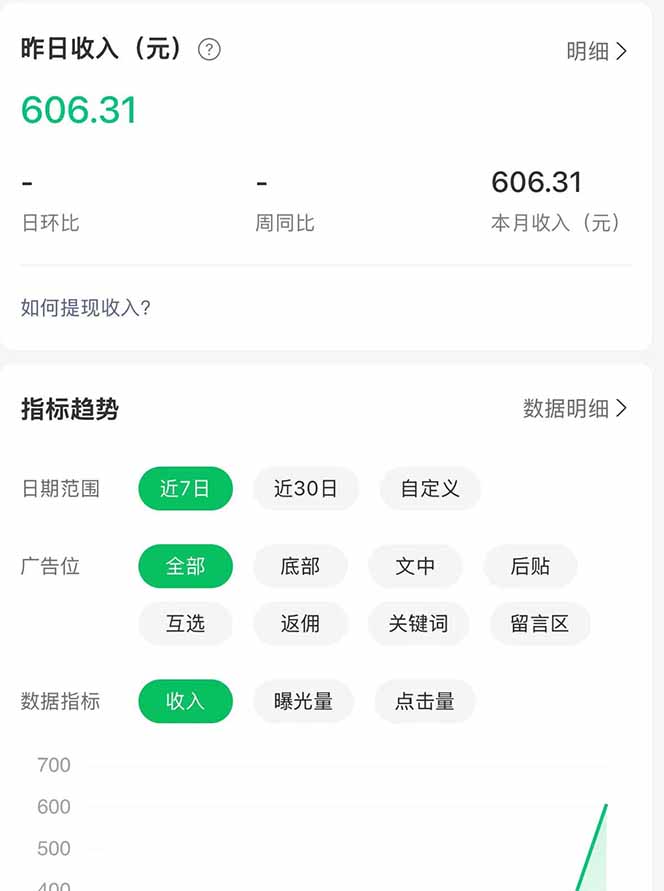 公众号流量主野路子玩法 单条广告10-20元 日入500+-得宝资源站