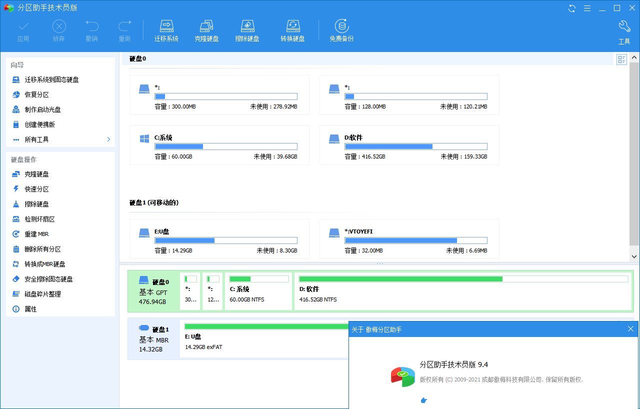 分区助手技术员v10.12.0特别版-得宝资源站