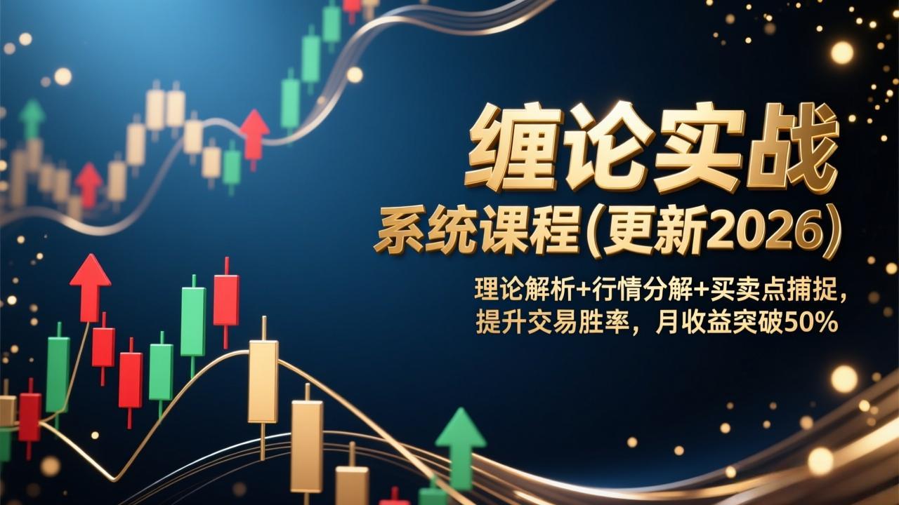 缠论实战系统课程(更新2026-得宝资源站