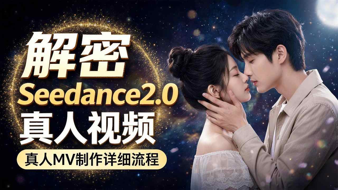 Seedance 2.0解密教程：零基础制作真人MV全流程-得宝资源站