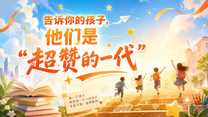 某付费社群专属文章：告诉你的孩子，他们是“超赞的一代”。-得宝资源站