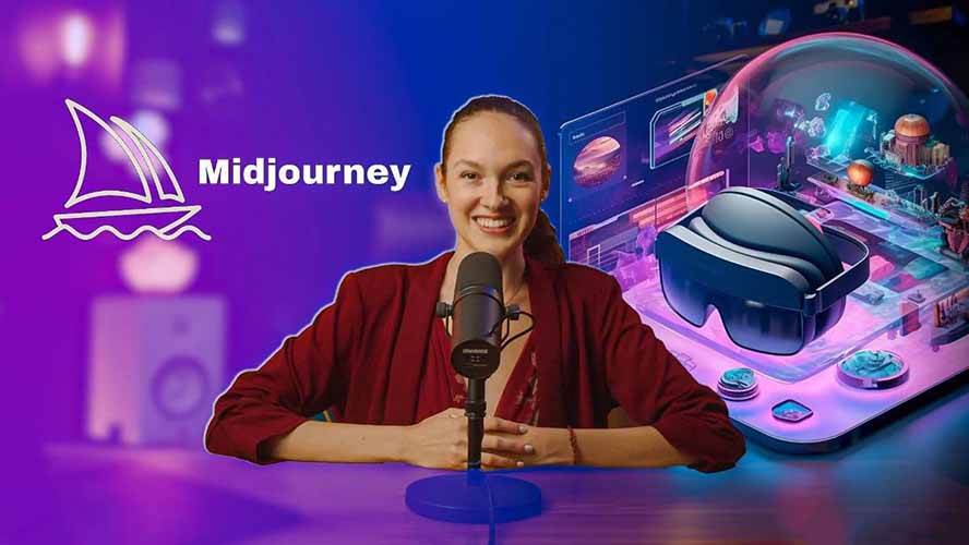 Midjourney AI图像创作课：提示词设计，风格探索，零基础掌握AI绘画核心技能-得宝资源站