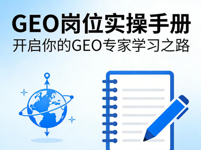 GEO岗位实操手册，开启你的GE0专家学习之路-得宝资源站