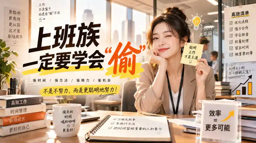 某社群精选付费文：上班族一定要学会“偷“-得宝资源站