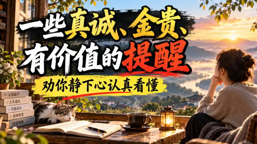 付费文章：一些真诚、金贵、有价值的提醒，劝你静下心认真看懂-得宝资源站