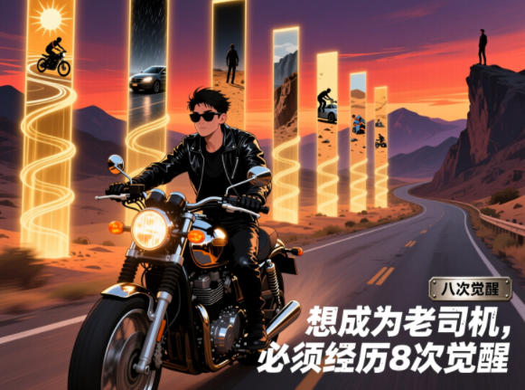 付费文章：想成为老司机，必须经历8次觉醒-得宝资源站