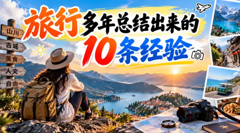 付费文章：旅行多年总结出来的10条经验-得宝资源站