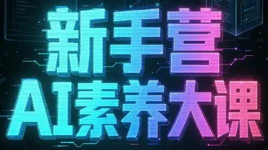 破局俱乐部·破局行动新手营AI素养大课-得宝资源站