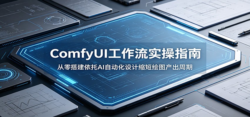 ComfyUI 工作流实操指南：从零搭建依托AI自动化设计缩短绘图产出周期-得宝资源站