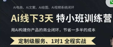 AI实操培训第20-21期线下，0基础保姆级教程，3月最新整理，企业获客、降本增效、打造超级个体-得宝资源站