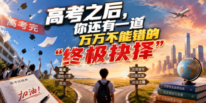 付费文章：高考之后，你还有一道万万不能错的“终极抉择”-得宝资源站