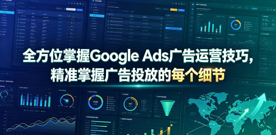 全方位掌握Google Ads广告运营技巧，精准掌握广告投放的每个细节【原创双语字幕】-得宝资源站