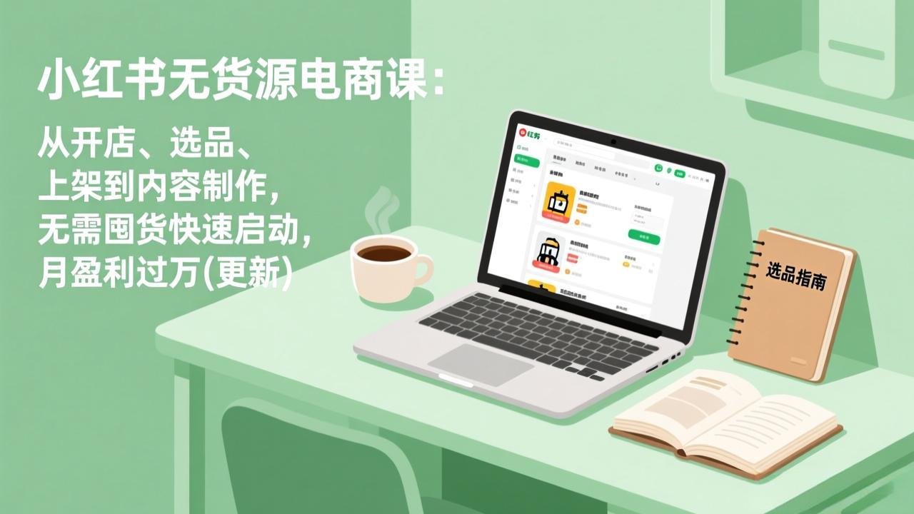 小红书无货源电商课(6月22更新-得宝资源站